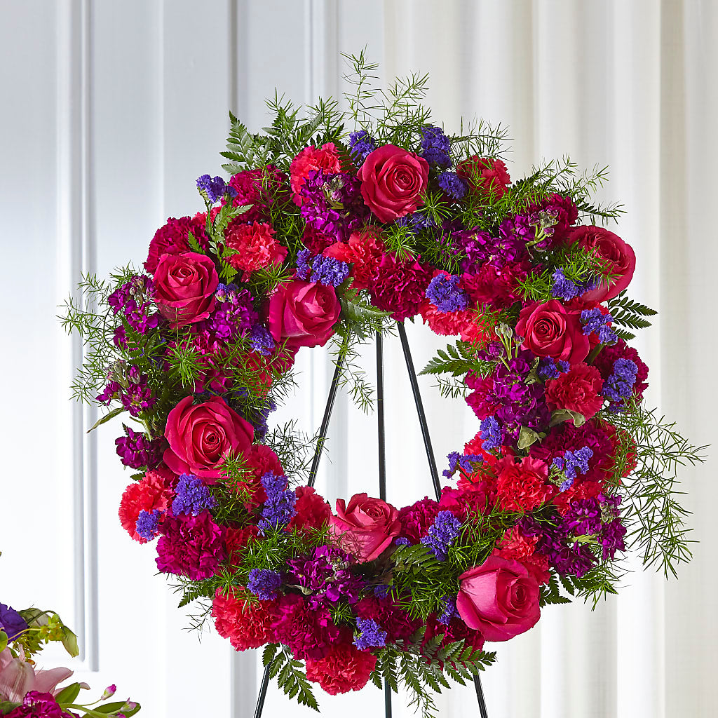 Calming Colors Wreath – Bloom Studio Llc, Indianapolis IN