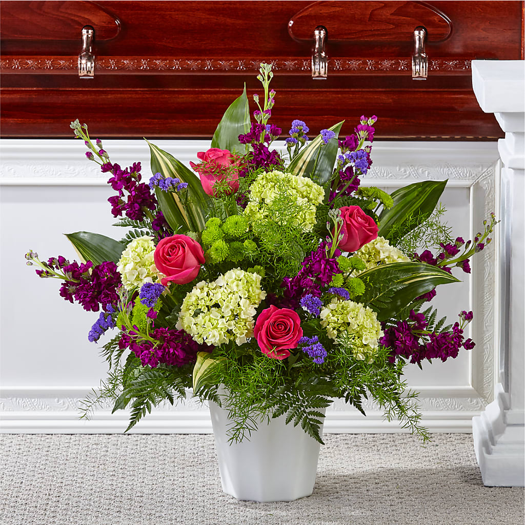 Beautiful Horizons Floor Basket – Bloom Studio Llc, Indianapolis IN