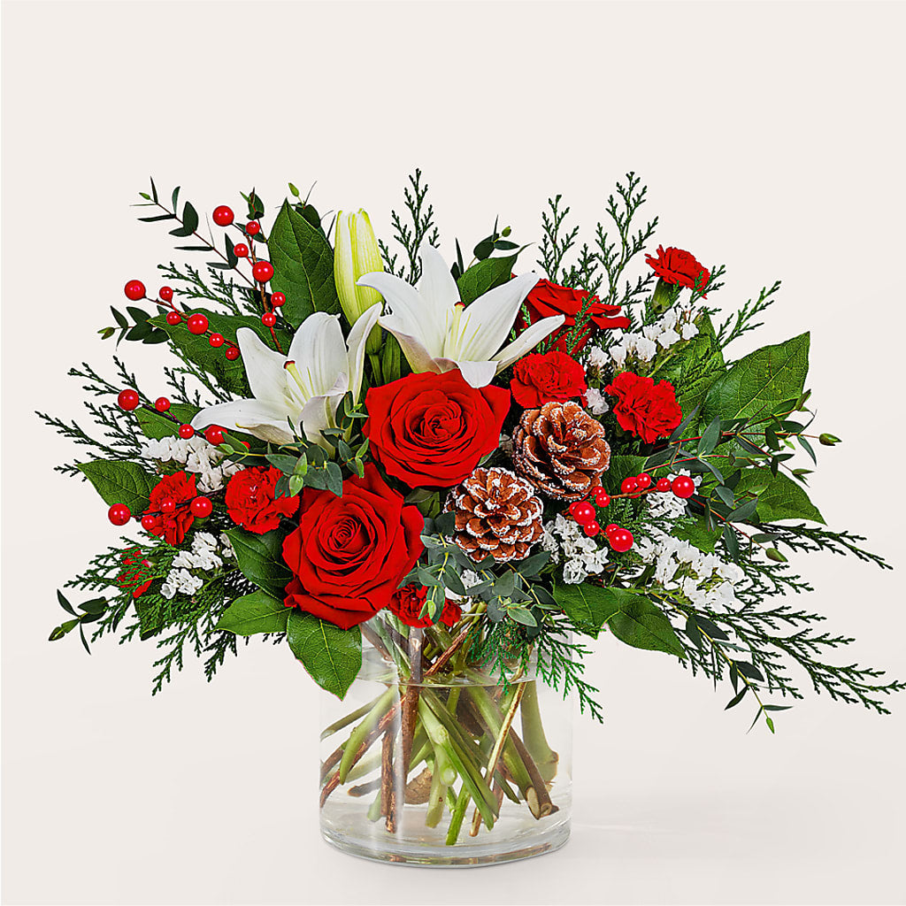 Best in Snow Bouquet – Bloom Studio Llc, Indianapolis IN
