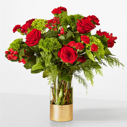 Plaid Throw Bouquet