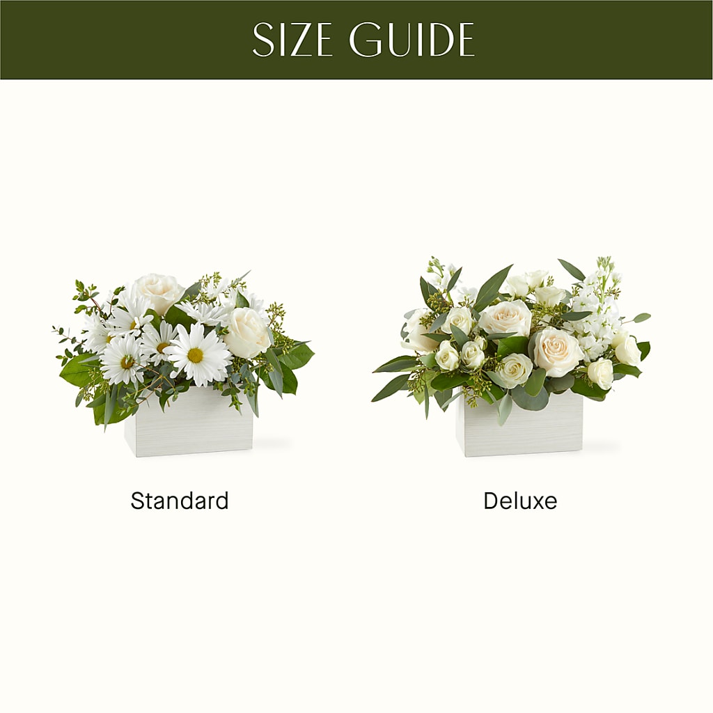 Fresh Linen Box Bouquet –  Bloom Studio Llc, Indianapolis IN
