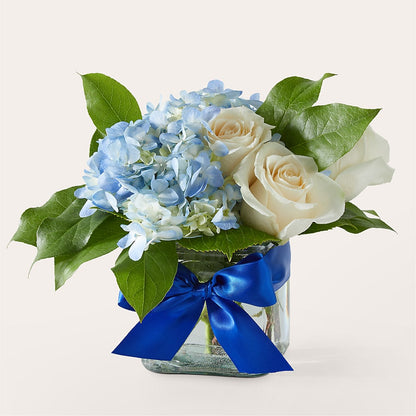 Sky Blue Delight Bouquet –  Bloom Studio Llc, Indianapolis IN