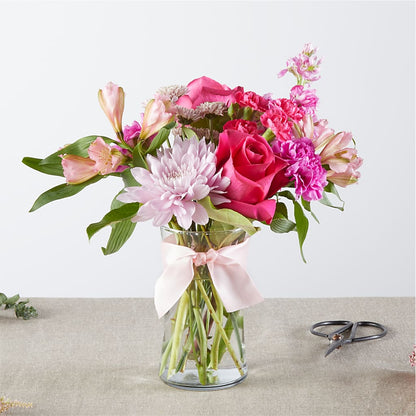 Lazo Rosa - Una Creación Original de la Floristería