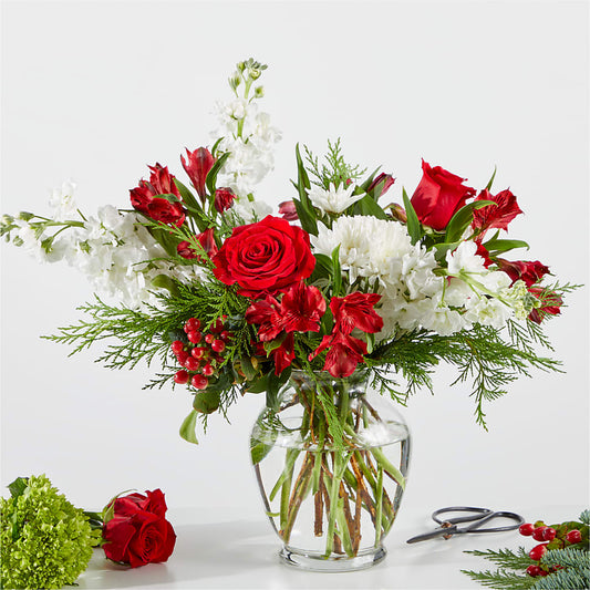 Merry Moment Bouquet – A Florist Original –  Bloom Studio Llc, Indianapolis IN