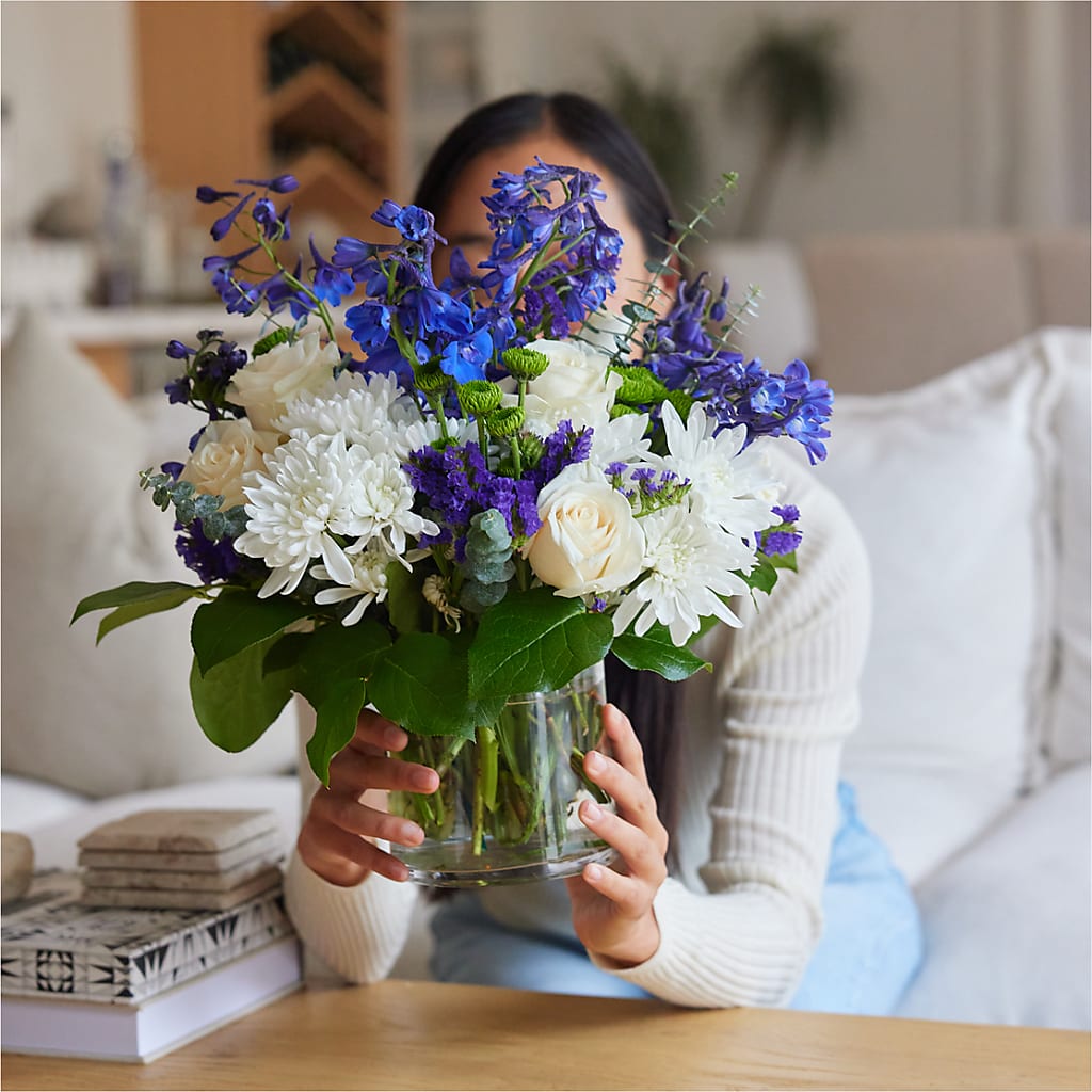 Cerulean Waves Bouquet –  Bloom Studio Llc, Indianapolis IN