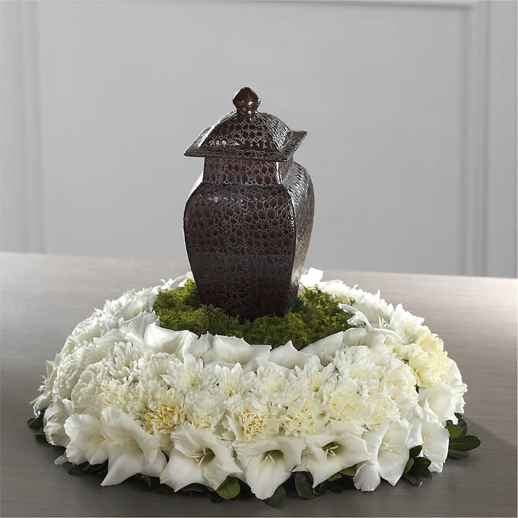 Arrangement floral « Grace » en cercle