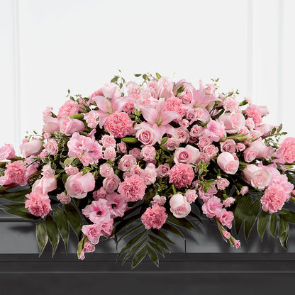 Garden of Comfort Casket Spray (Standard) –  Bloom Studio Llc, Indianapolis IN