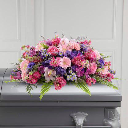 Glorious Garden Casket Spray –  Bloom Studio Llc, Indianapolis IN