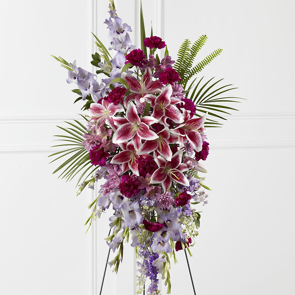 Arreglo floral vertical "Tender Touch"