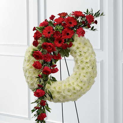 Graceful Tribute Wreath –  Bloom Studio Llc, Indianapolis IN