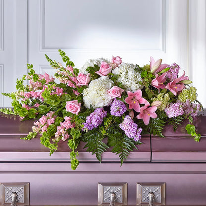 Life's Gratitude Casket Spray –  Bloom Studio Llc, Indianapolis IN