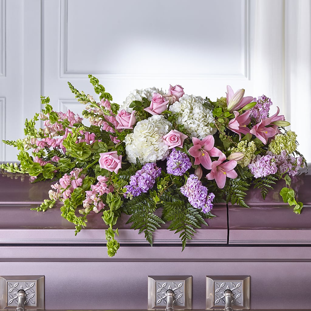 Life's Gratitude Casket Spray –  Bloom Studio Llc, Indianapolis IN