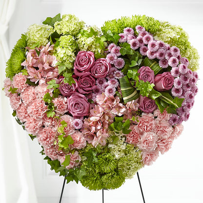 Heartwarming Standing Heart –  Bloom Studio Llc, Indianapolis IN