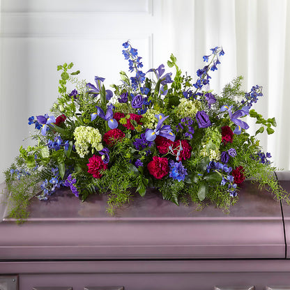 Always Treasured Casket Spray –  Bloom Studio Llc, Indianapolis IN