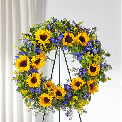 Bright Rays Wreath –  Bloom Studio Llc, Indianapolis IN