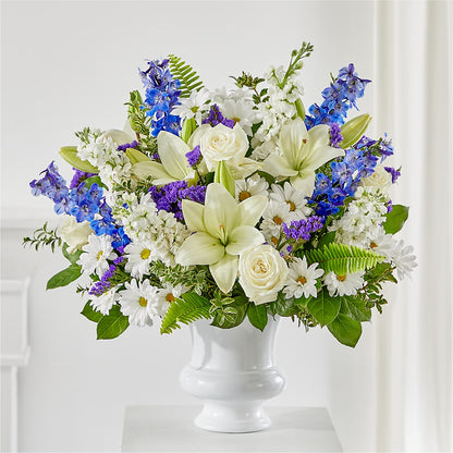 Arreglo floral para urna Expresiones de Esperanza