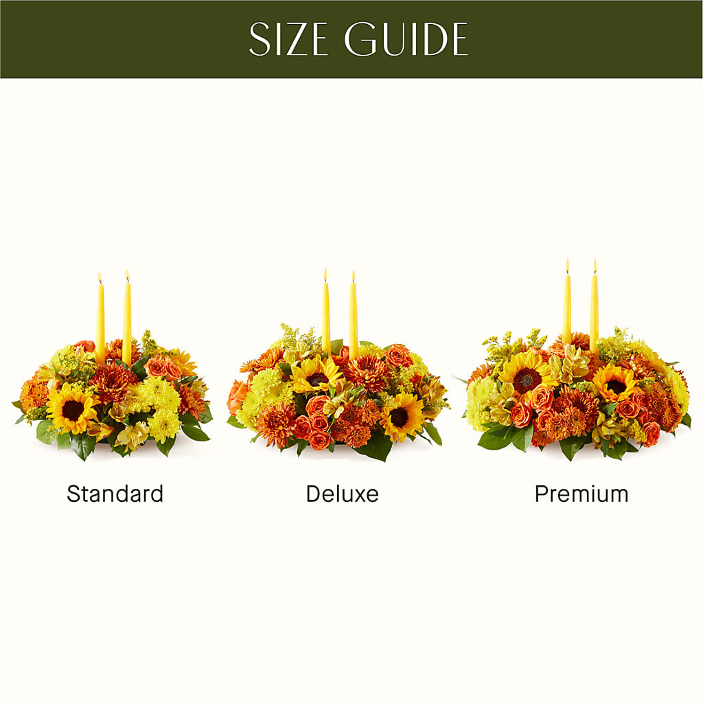 Autumn Harmony Centerpiece –  Bloom Studio Llc, Indianapolis IN