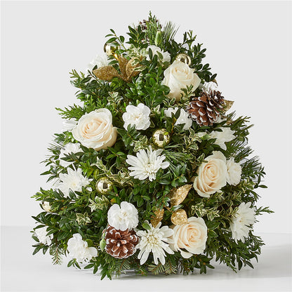 Árbol nevado