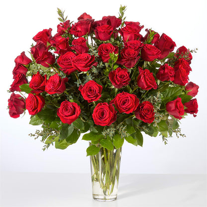 Forever Yours Fifty Stem Red Rose Bouquet –  Bloom Studio Llc, Indianapolis IN