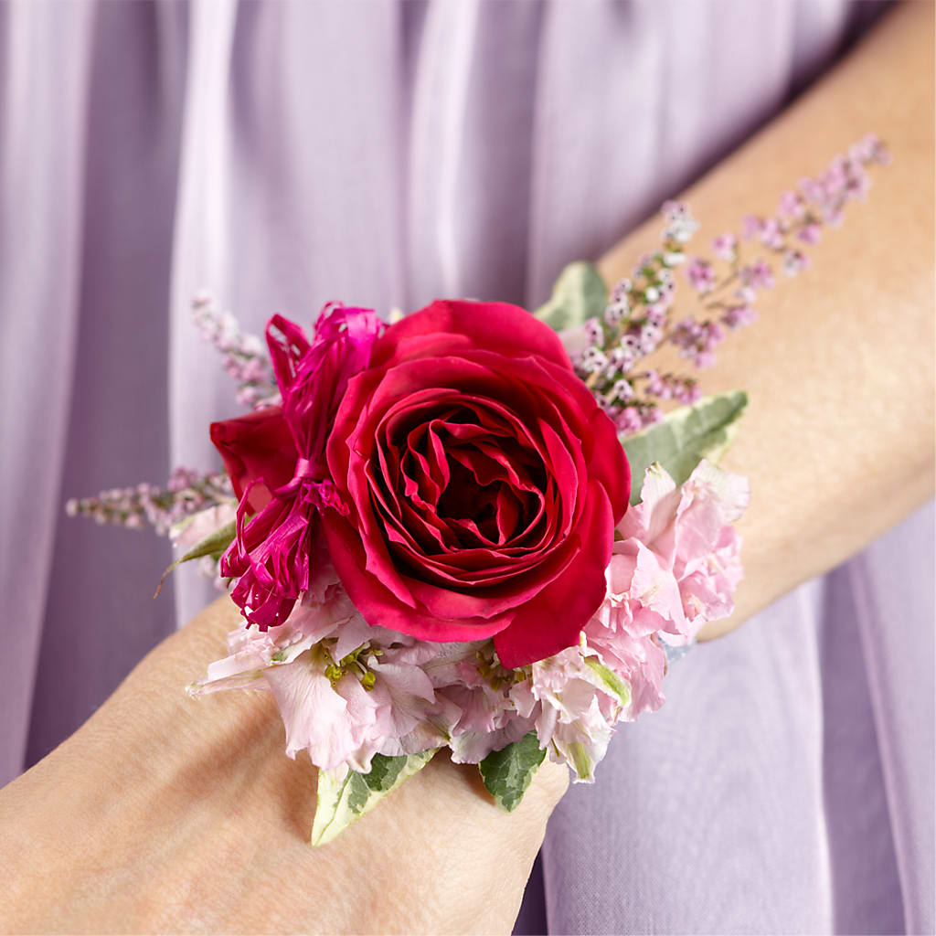 Corsage Fleur Rose