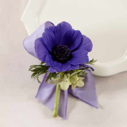 Purple Passion Boutonniere –  Bloom Studio Llc, Indianapolis IN
