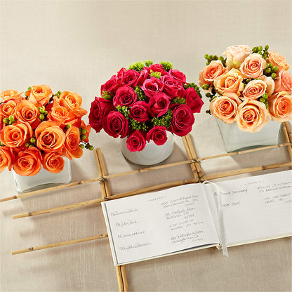 Dawn Rose Centerpiece –  Bloom Studio Llc, Indianapolis IN
