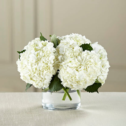 White Hydrangea Bouquet –  Bloom Studio Llc, Indianapolis IN