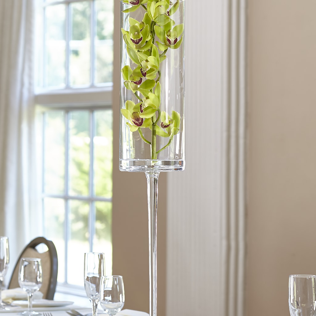 Bouquet de mini-cymbidiums verts